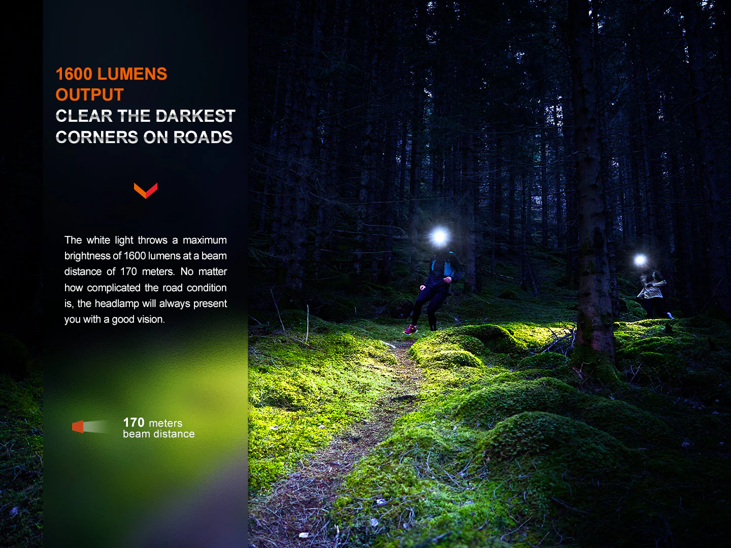 Fenix HM65R-T V2 Rechargeable Lightweight Trail Running Headlamp - Image 14