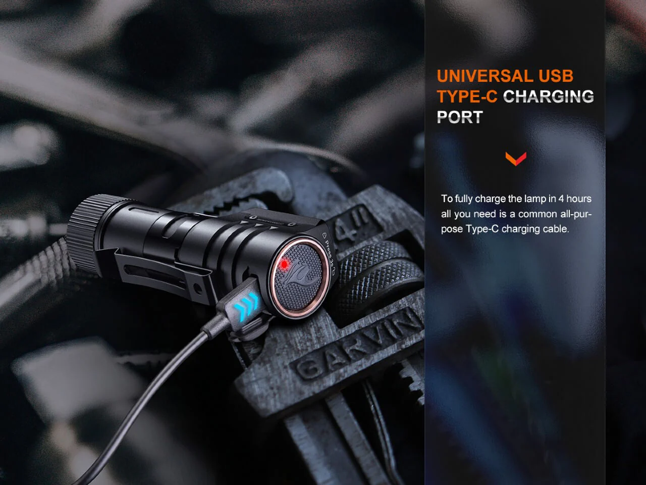 Fenix HM71R Rechargeable Industrial LED Headlamp - Image 8