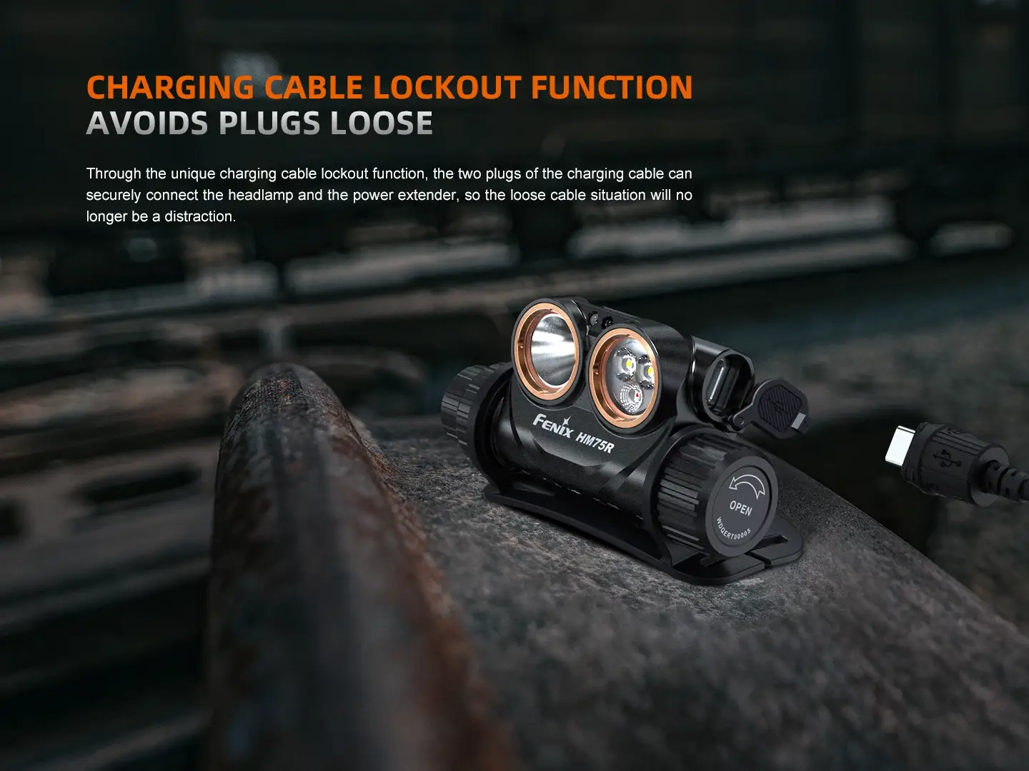 Fenix HM75R Rechargeable Industrial Headlamp -- OPEN BOX - Image 16