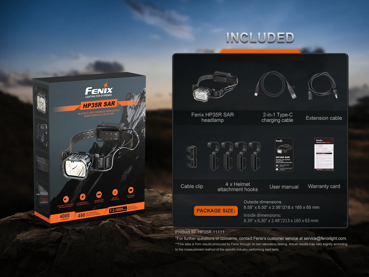 Fenix HP35R Search and Rescue Headlamp - Image 21