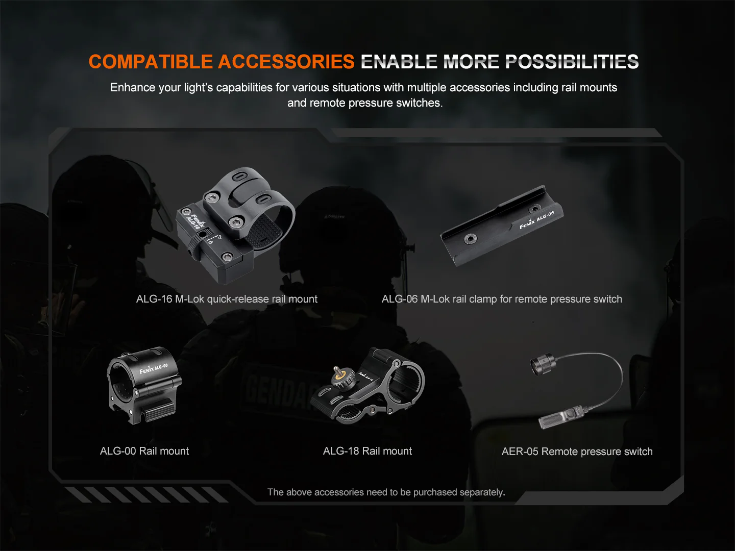 Fenix HT32 Hunting Flashlight with Red & Green Output - Image 14