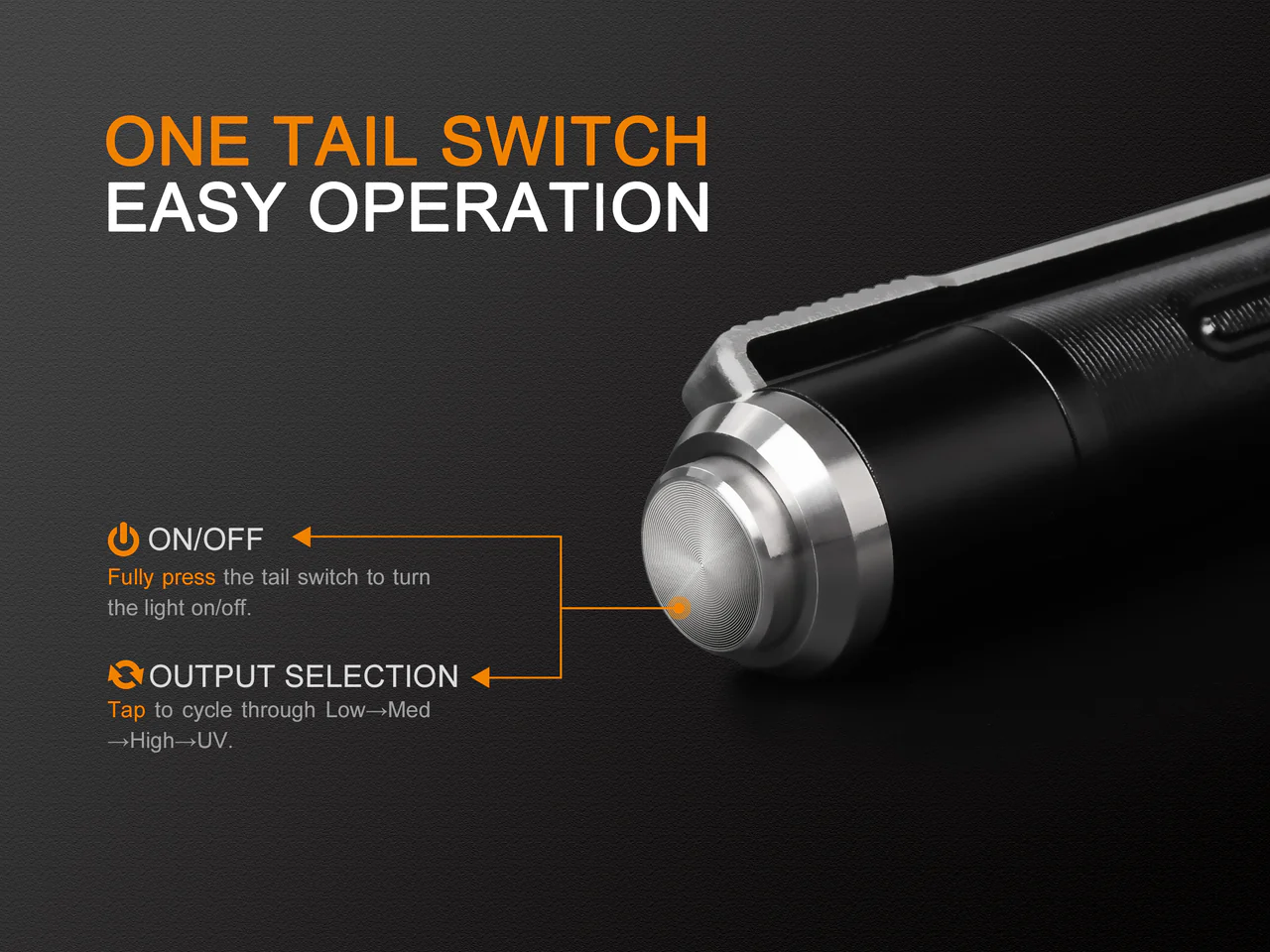 Fenix LD02 V2.0 EDC LED Penlight with UV Lighting - Image 10