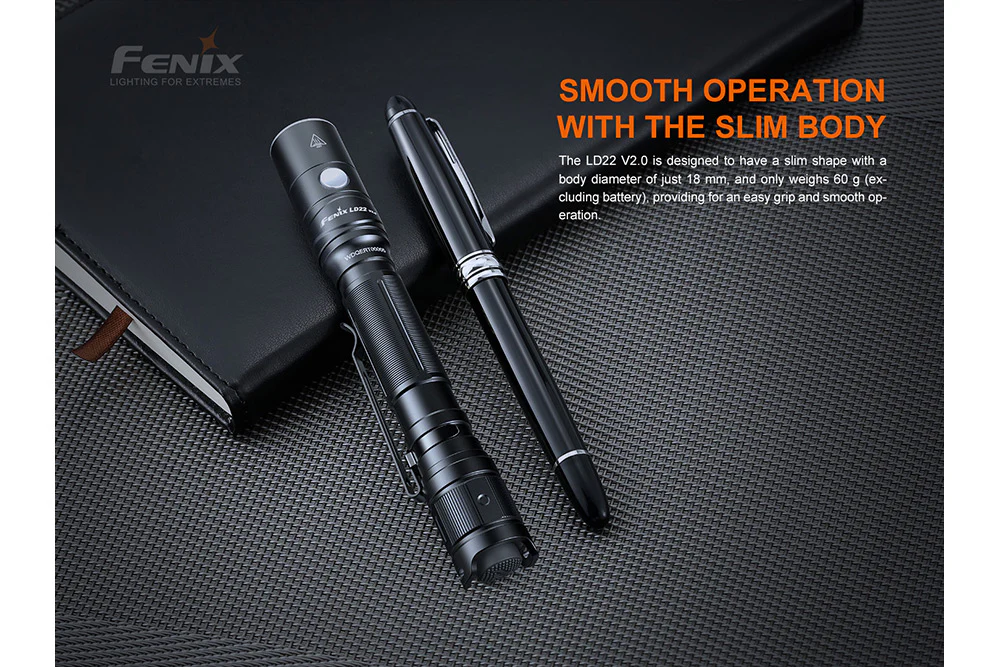 Fenix LD22 V2 Compact LED Flashlight - 800 Lumens - Image 7