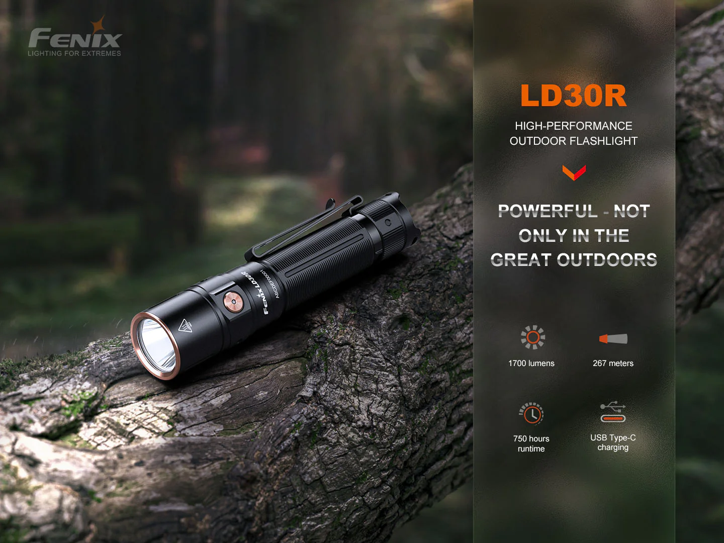 Fenix LD30R High-Performance Lightweight Flashlight - Image 3