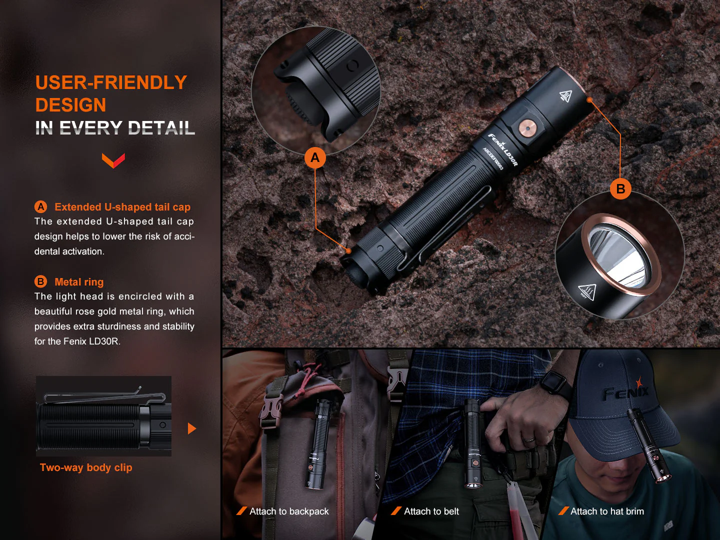 Fenix LD30R High-Performance Lightweight Flashlight - Image 8