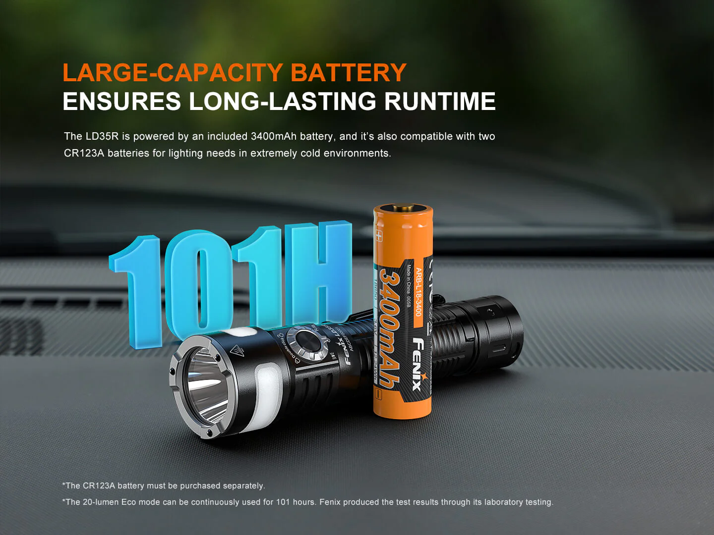 Fenix LD35R High Performance Multimode Tactical Flashlight - Image 10