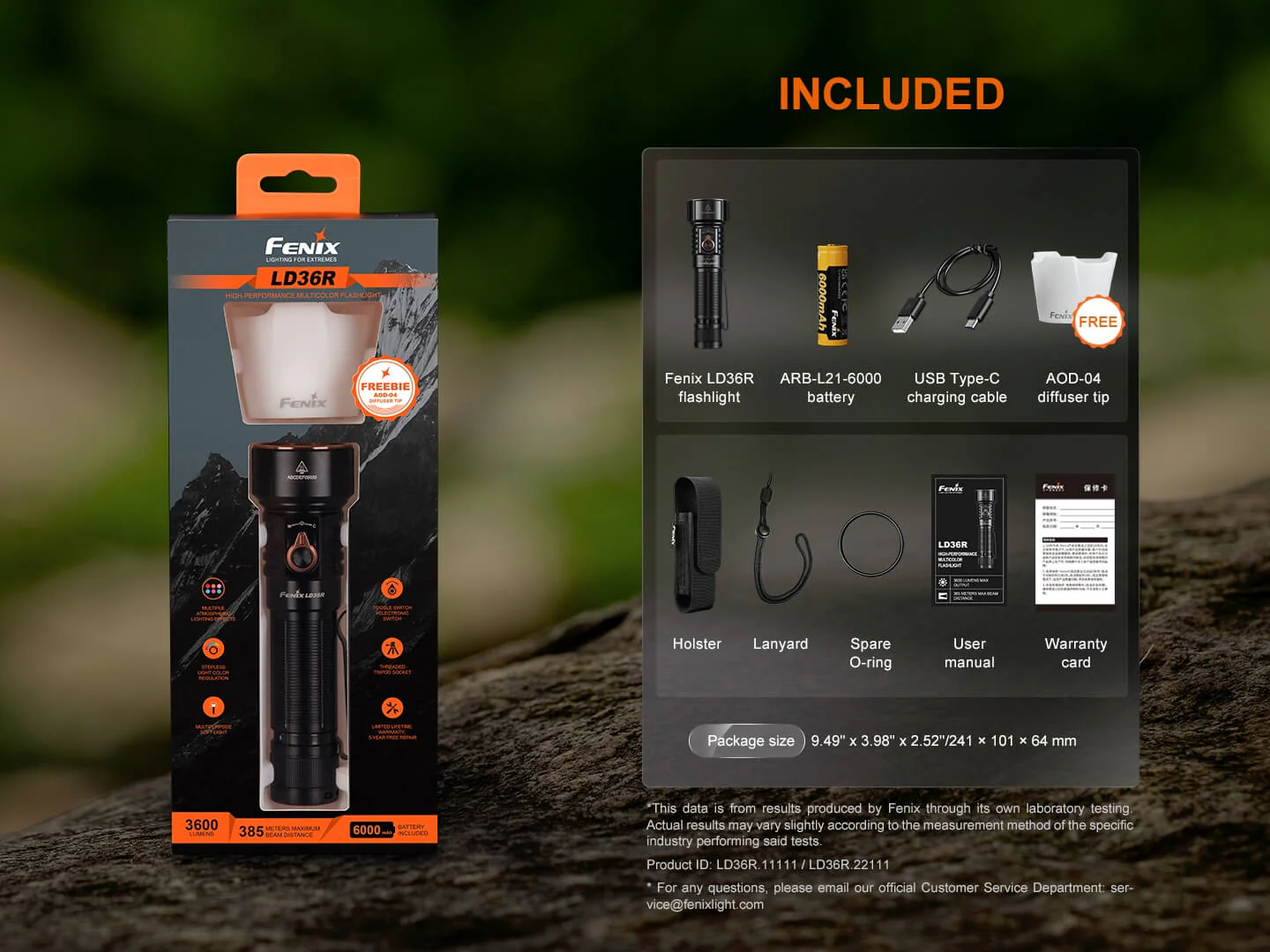 Fenix LD36R Multicolor Flashlight - Image 19