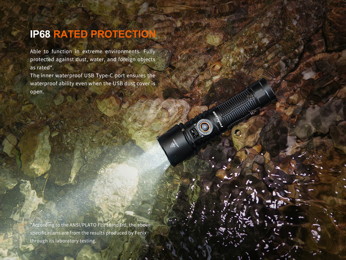 Fenix LD45R Digital Focus Rechargeable LED Flashlight - Image 14