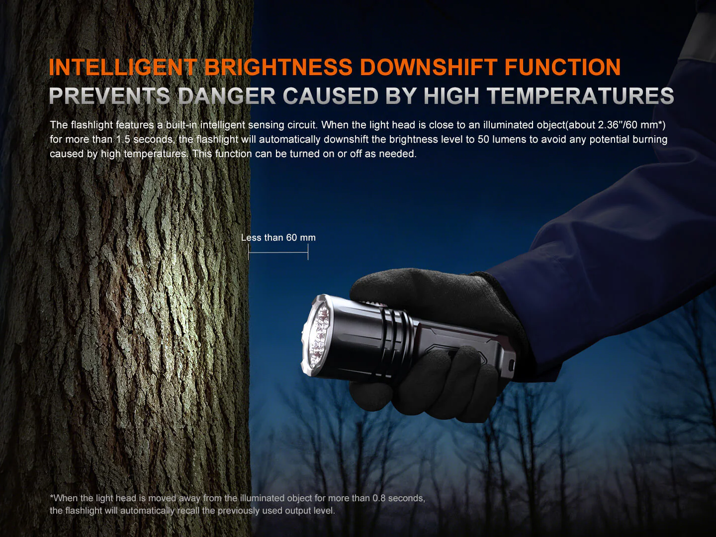 Fenix LR35R PRO Rechargeable Palm-Sized Searchlight - Image 13