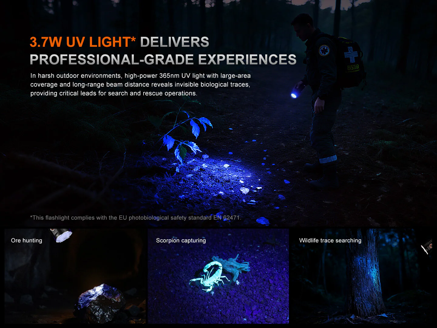 Fenix LR35R PRO Rechargeable Palm-Sized Searchlight - Image 7