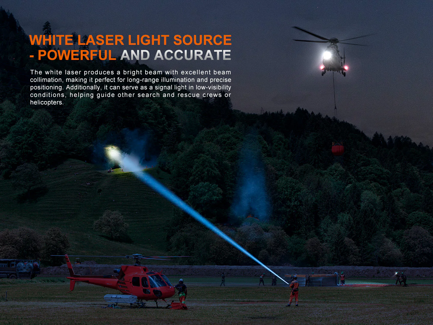 Fenix LR36R White Laser Searching Flashlight - Image 3