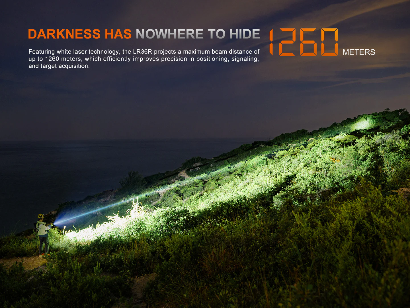 Fenix LR36R White Laser Searching Flashlight - Image 6
