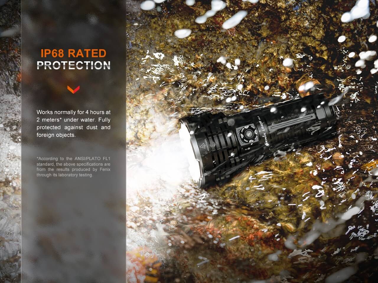 Fenix LR40R V2.0 Rechargeable LED Searchlight - Image 6