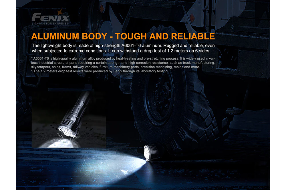 Fenix LR50R Multifunctional LED Search Light - 12000 Lumens - Image 7