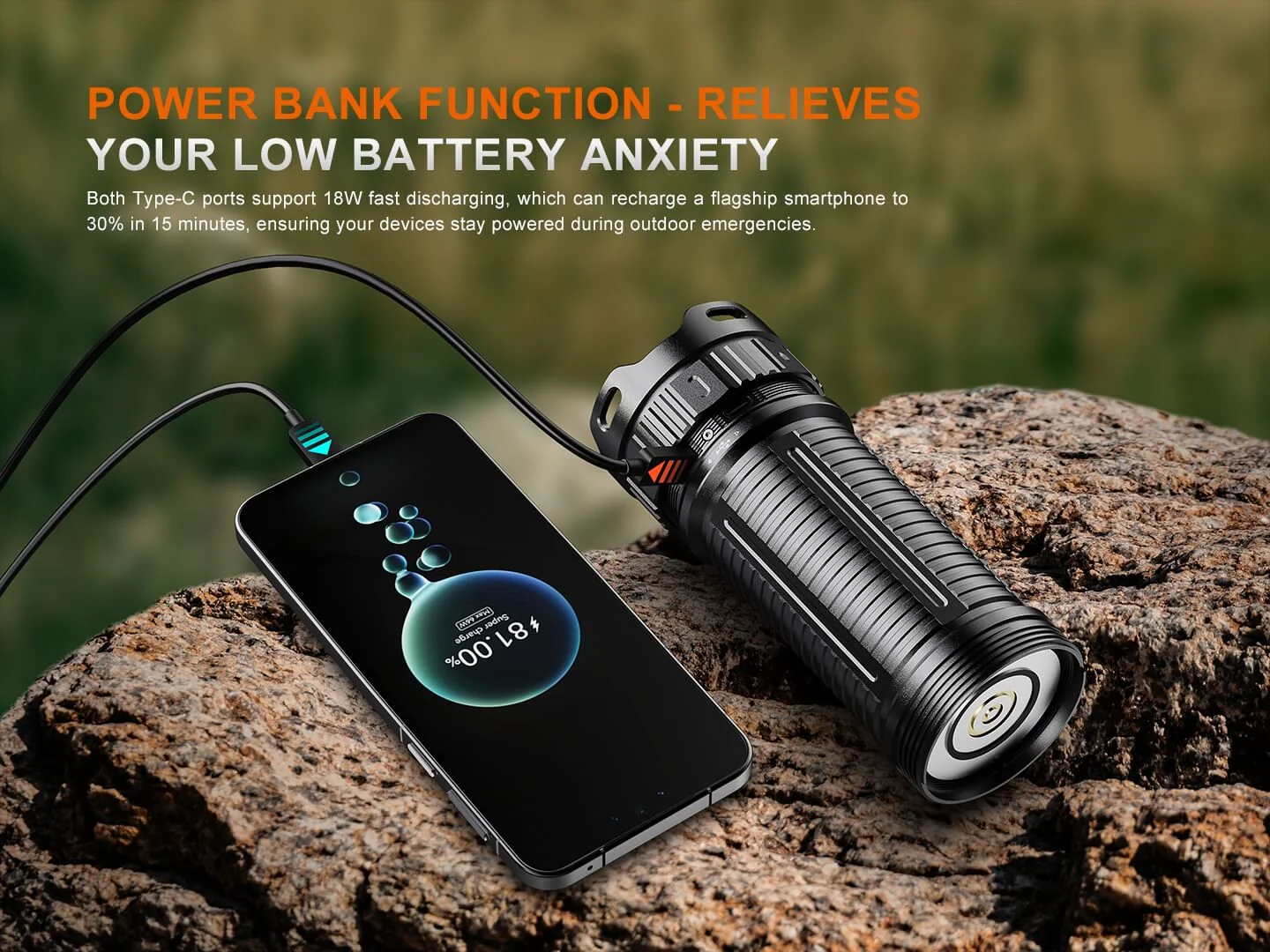 Fenix LR50R V2 White, Red, UV Search & Rescue Flashlight - 18,000 Lumens - Image 15