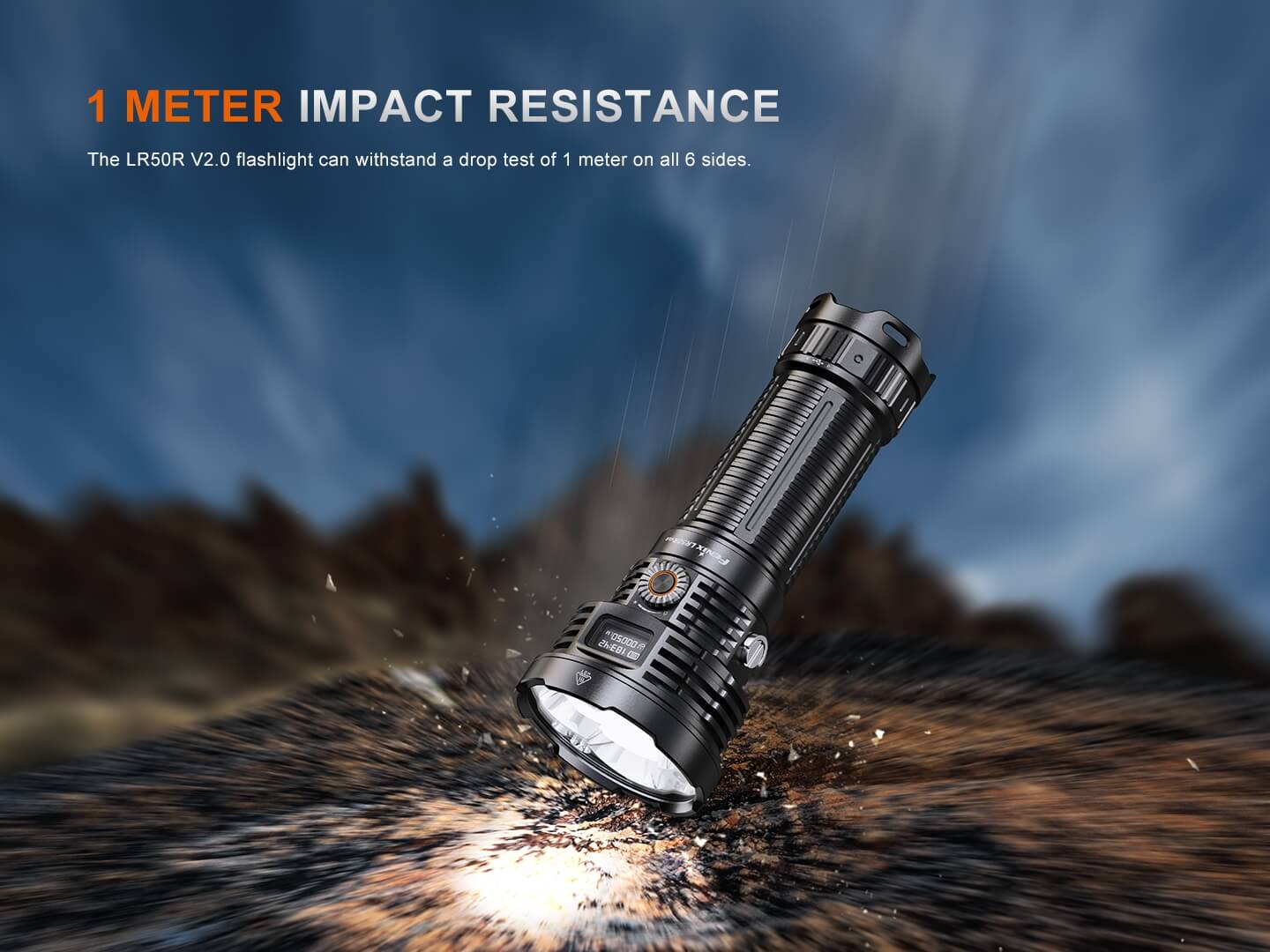Fenix LR50R V2 White, Red, UV Search & Rescue Flashlight - 18,000 Lumens - Image 19