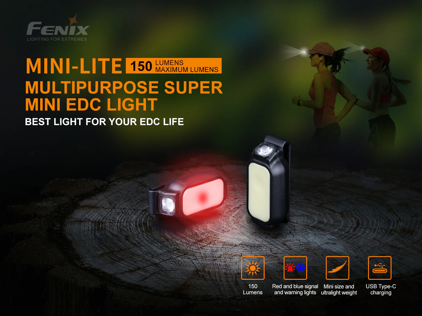 Fenix Mini-Lite Multipurpose Mini EDC flashlight - 150 Lumens - Image 4