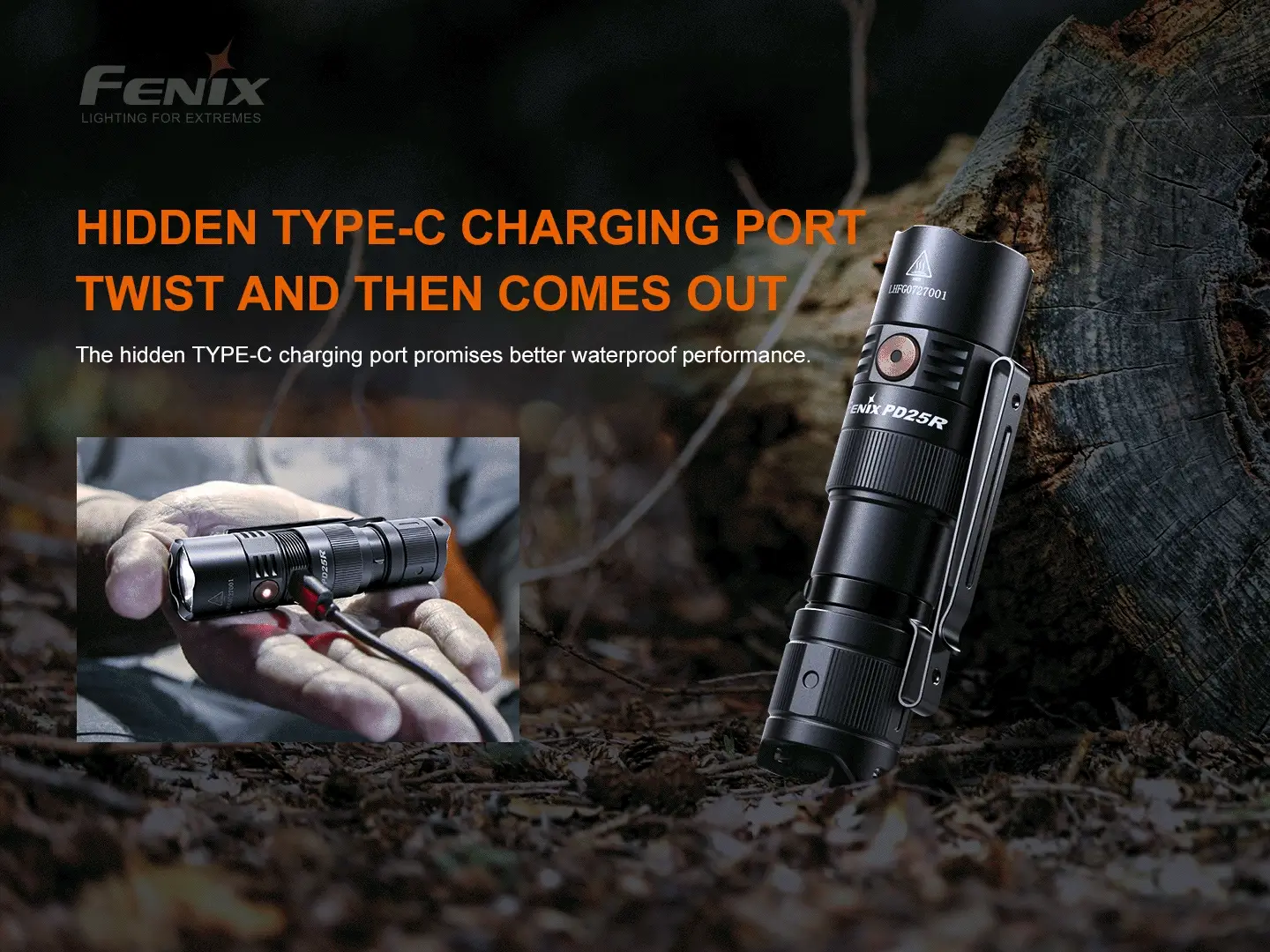 Fenix PD25R Rechargeable LED Flashlight - Image 9