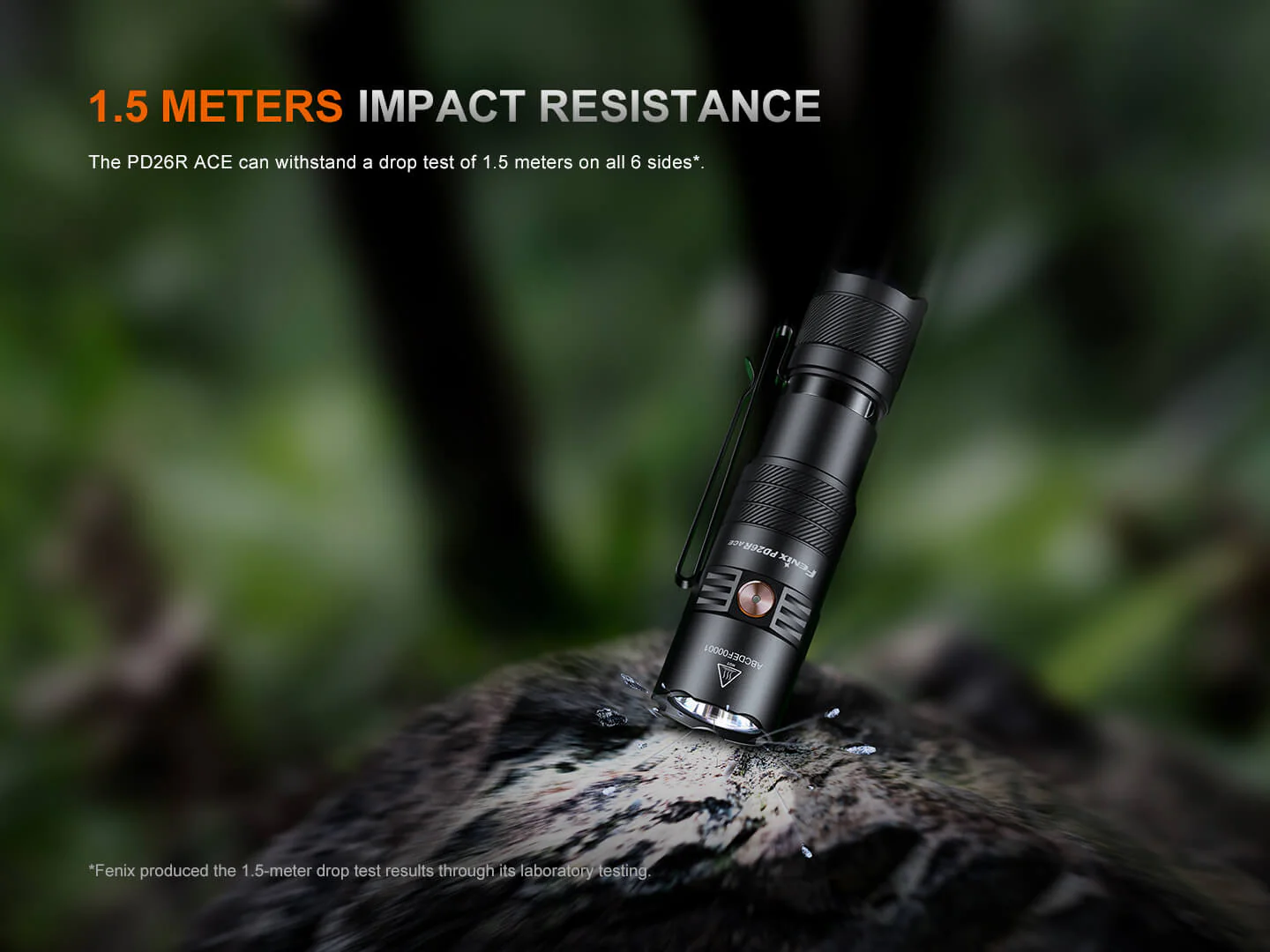Fenix PD26R ACE Multi-Mode Compact Tactical Flashlight - Image 14