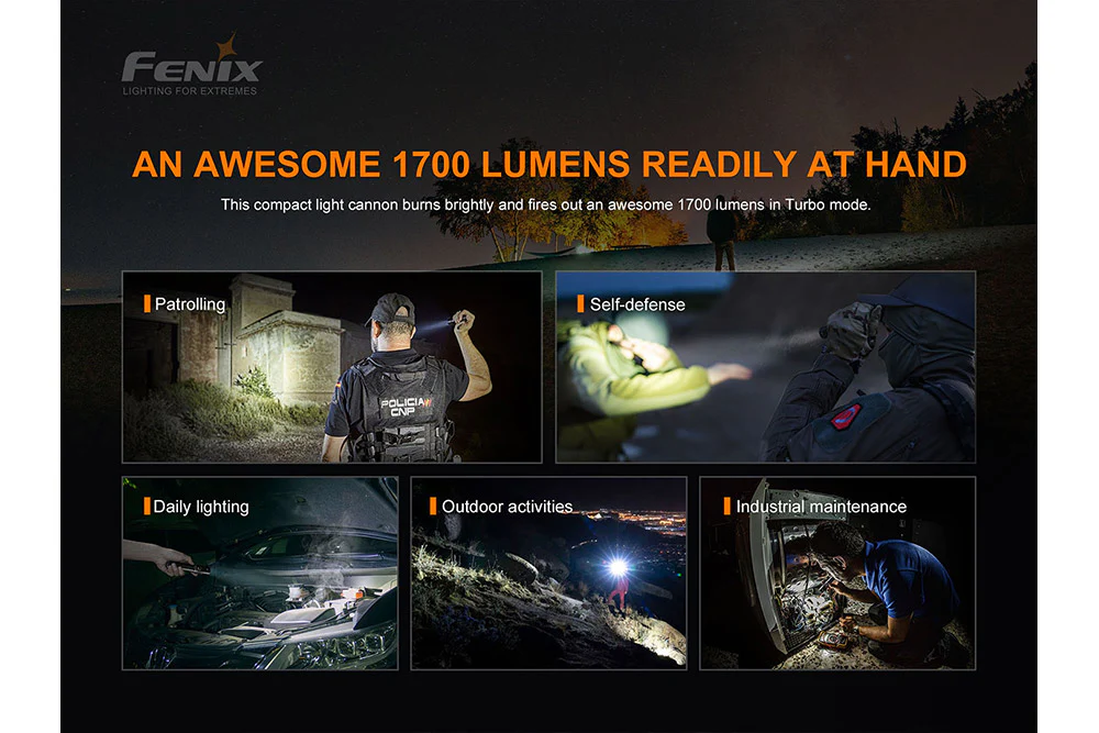 Fenix PD35 V3.0 Everyday Carry Flashlight - 1700 Lumens - Image 8
