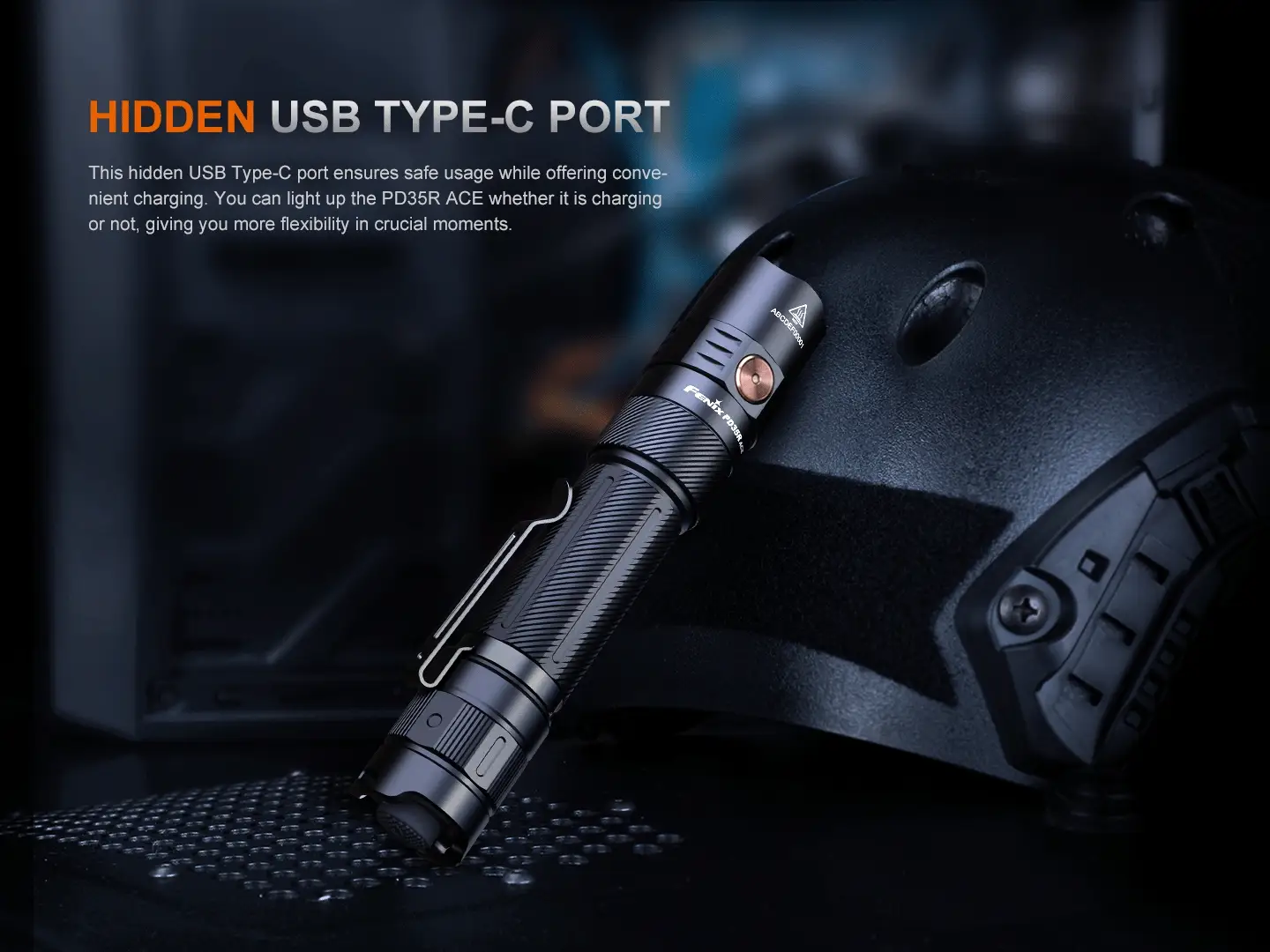 Fenix PD35R ACE Multi-mode Tactical Flashlight - Image 12