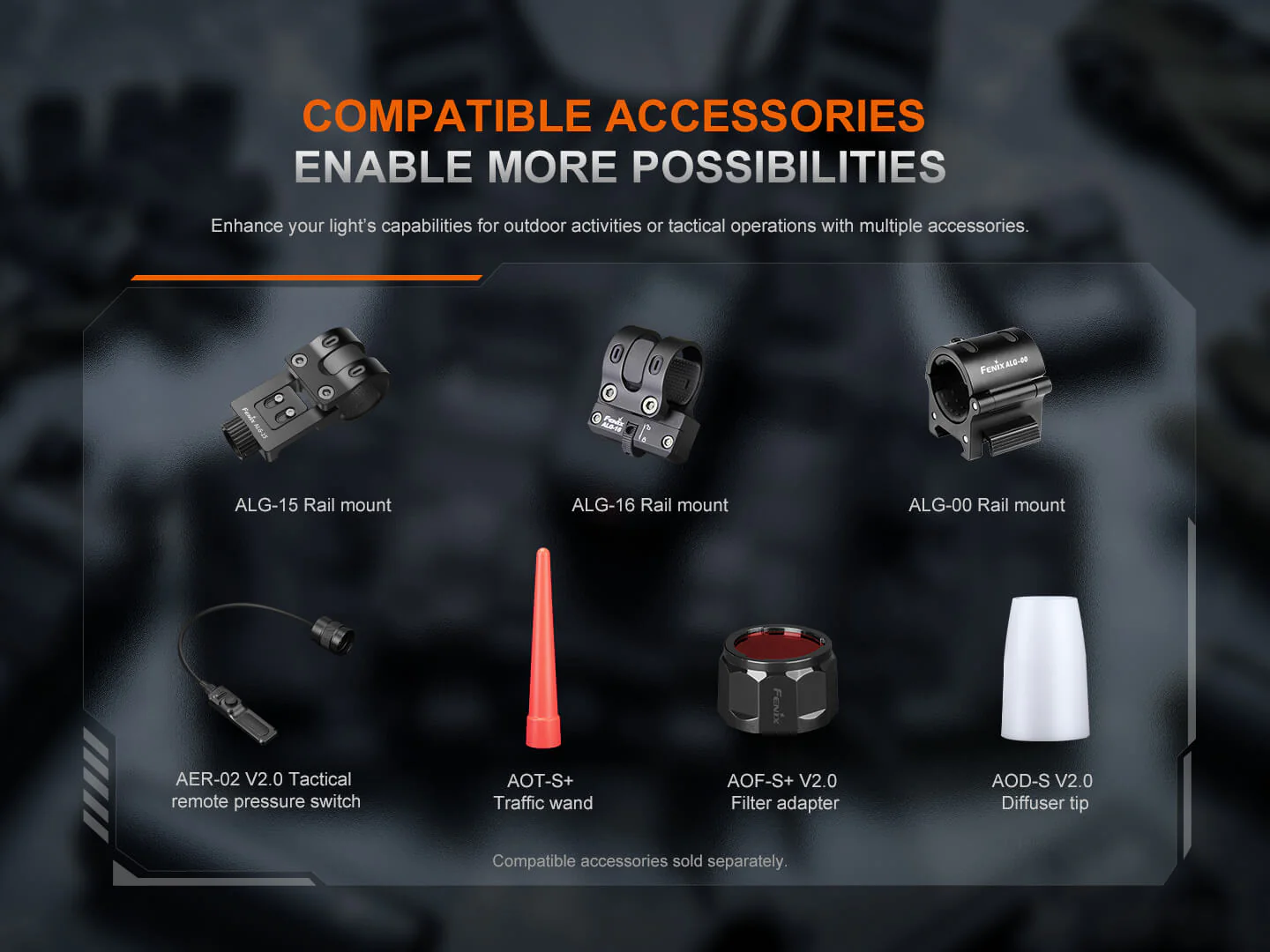 Fenix PD35R ACE Multi-mode Tactical Flashlight - Image 16