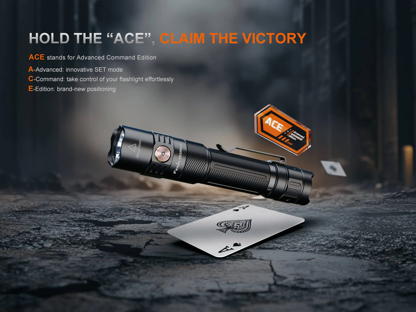 Fenix PD35R ACE Multi-mode Tactical Flashlight - Image 5