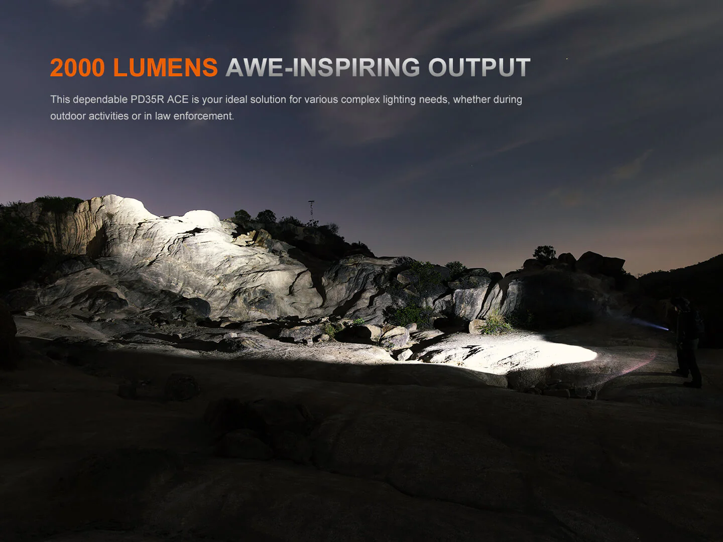Fenix PD35R ACE Multi-mode Tactical Flashlight - Image 6