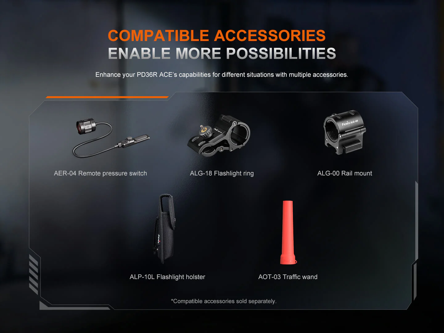 Fenix PD36R ACE Customizable Multi-Mode Flashlight - Image 26