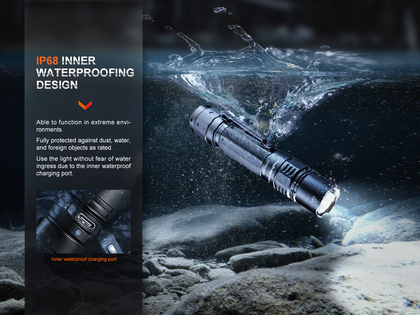 Fenix PD36R Pro 2800 Lumen Flashlight - Image 10