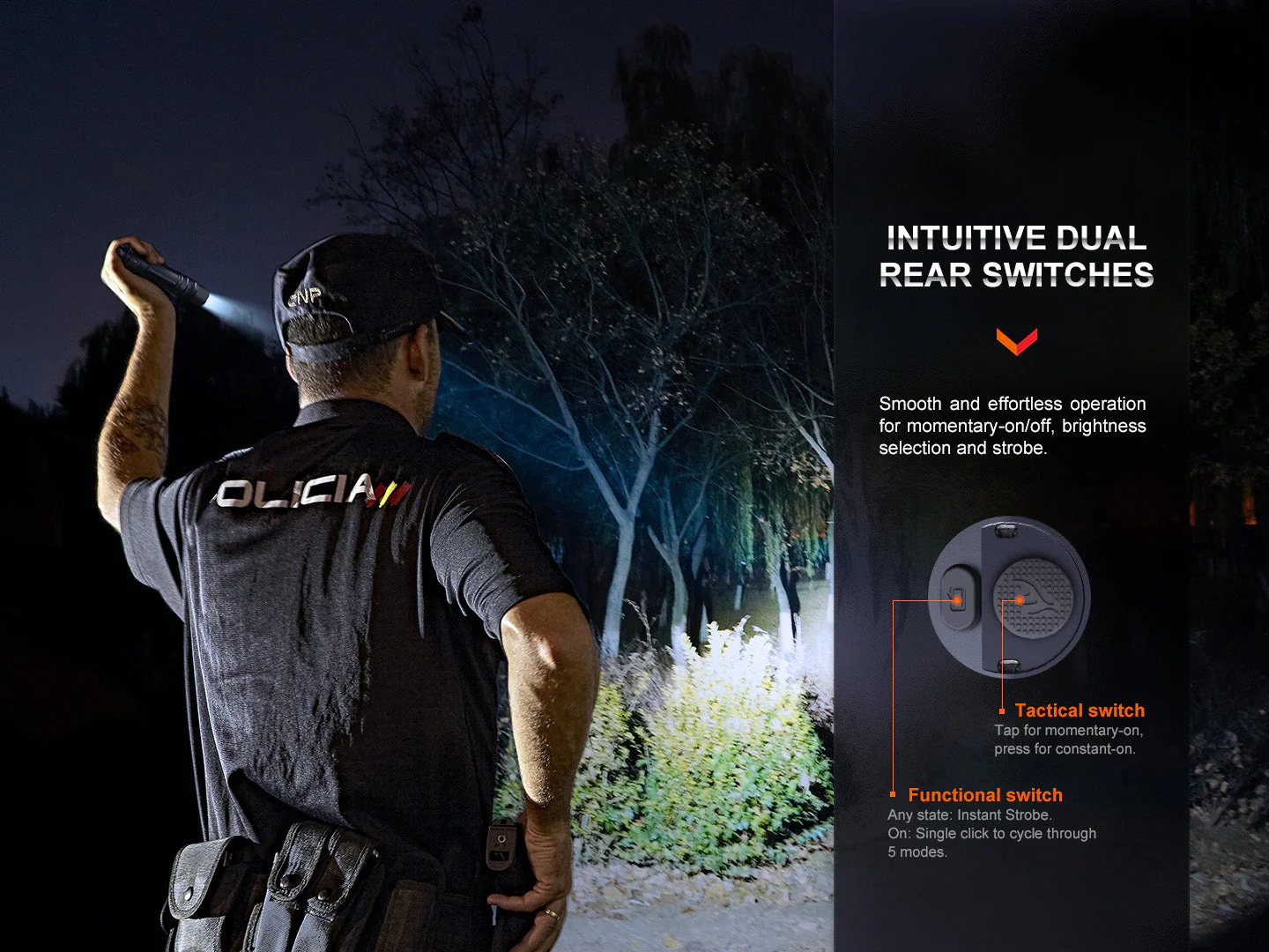 Fenix PD36R Pro 2800 Lumen Flashlight + E03R V2 Bundle -- OPEN BOX - Image 5