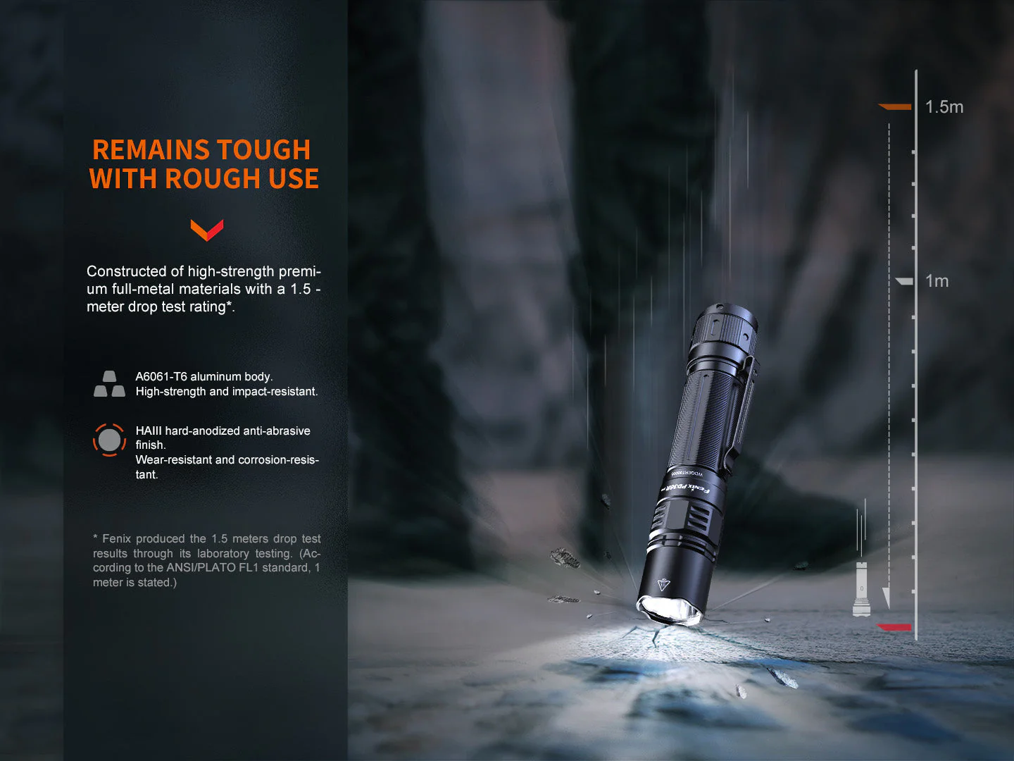 Fenix PD36R Pro 2800 Lumen Flashlight + E03R V2 Bundle -- OPEN BOX - Image 8