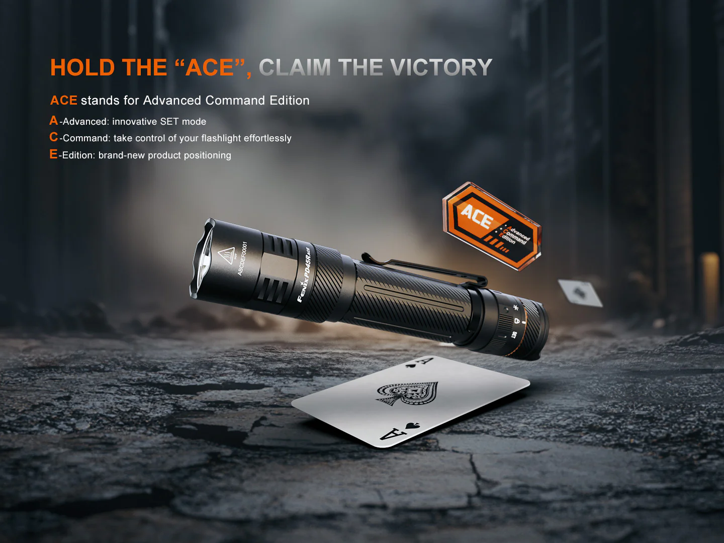Fenix PD45R ACE Multi-Mode Tactical Flashlight - Image 15