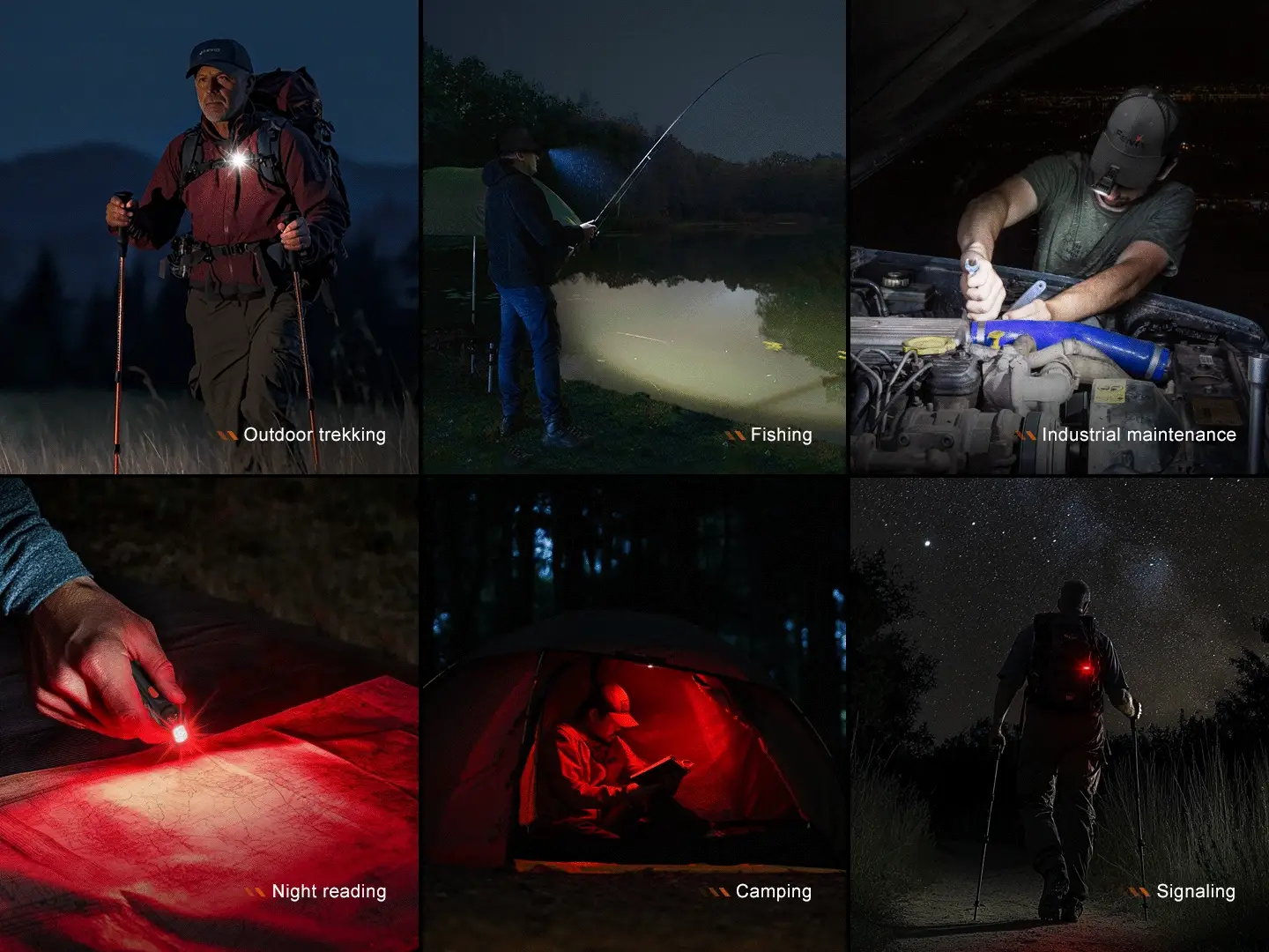 Fenix SW05R Multipurpose Clip-On Light with Red or UV Output - Image 11