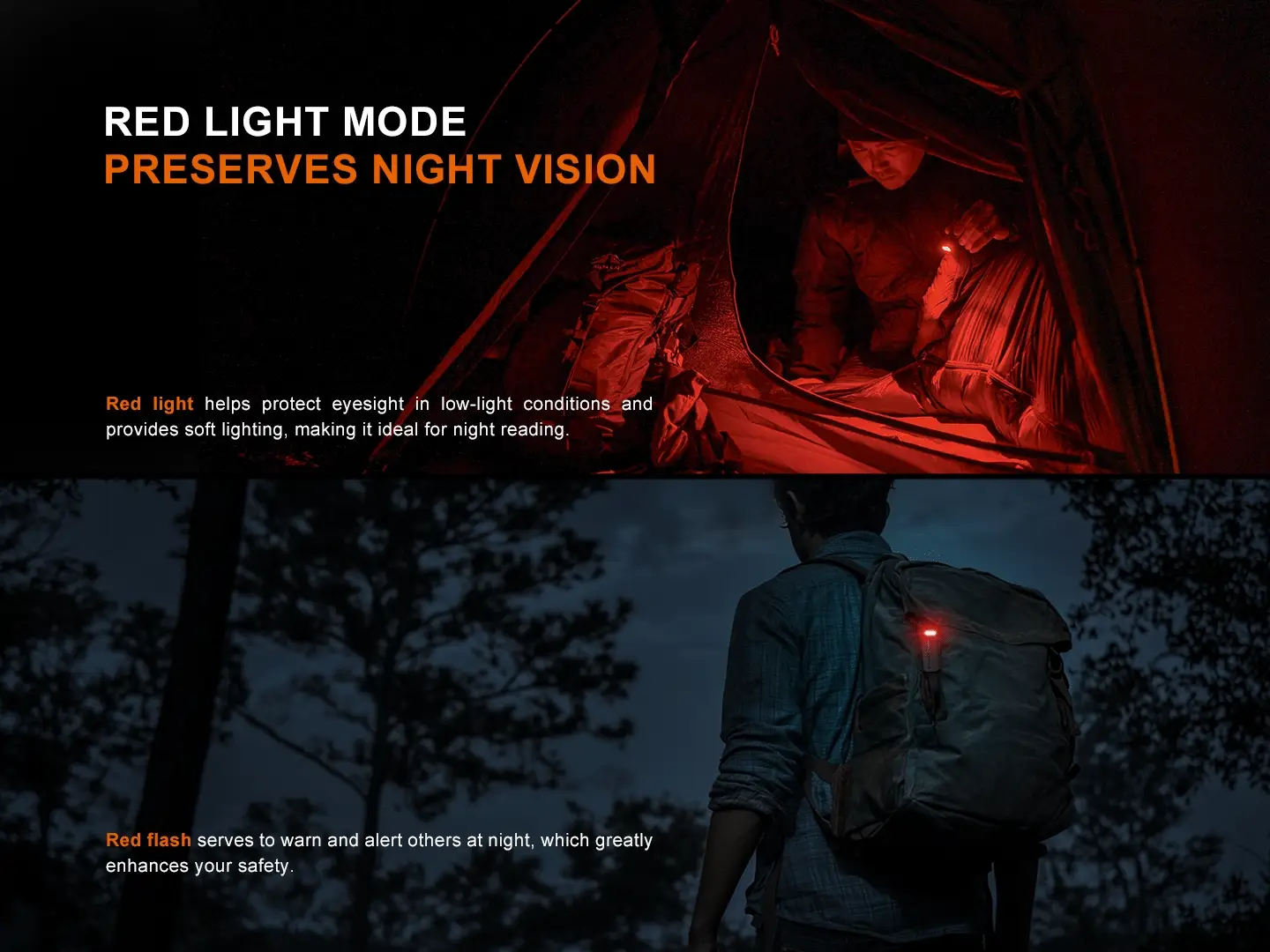 Fenix SW05R Multipurpose Clip-On Light with Red or UV Output - Image 8