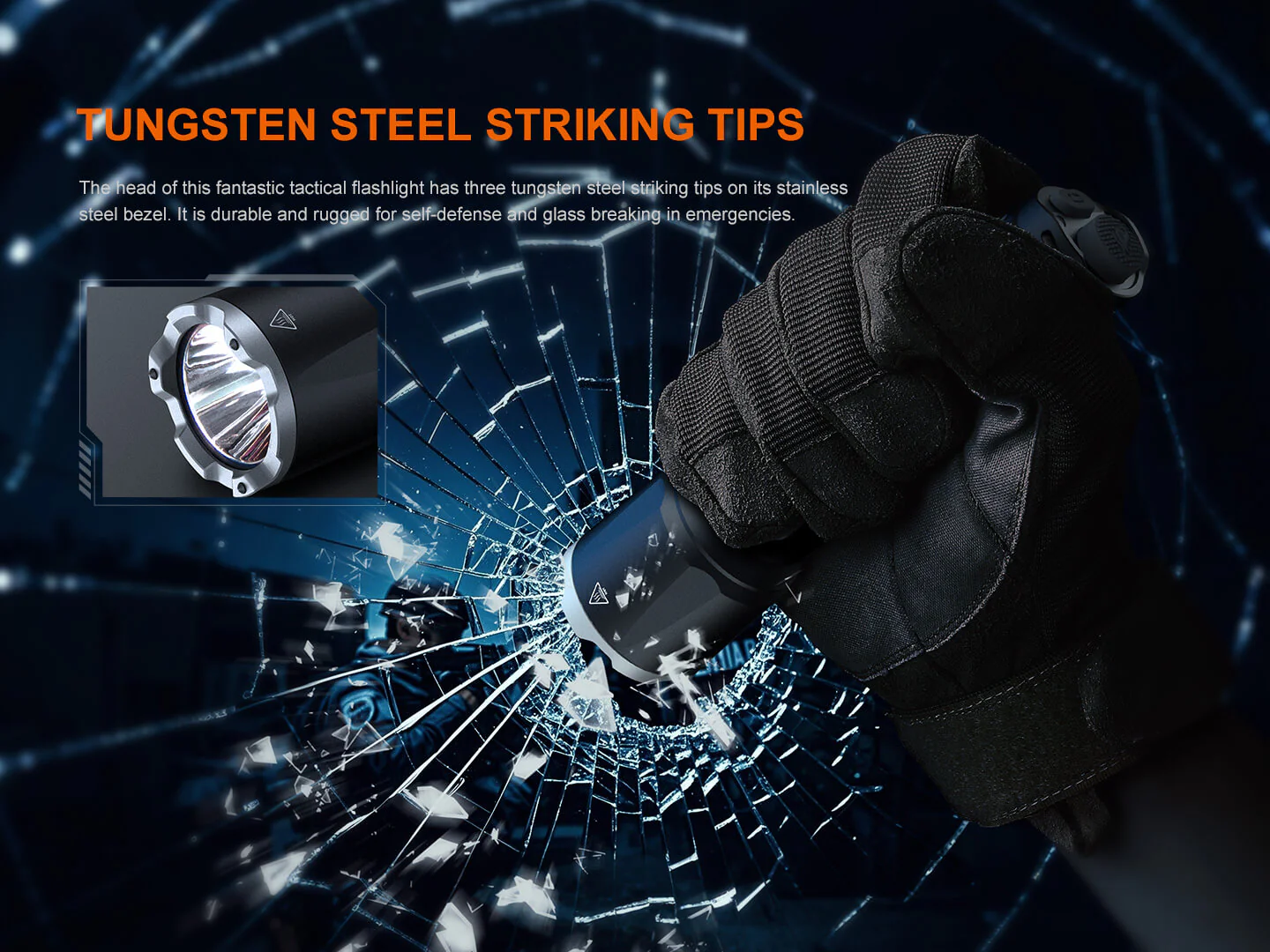 Fenix TK17 Dual Switch Tactical Flashlight - Image 11