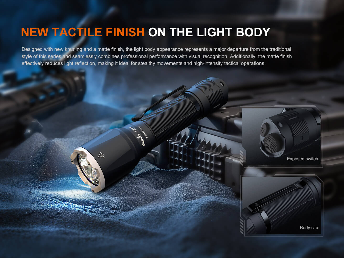 Fenix TK17 Dual Switch Tactical Flashlight - Image 12