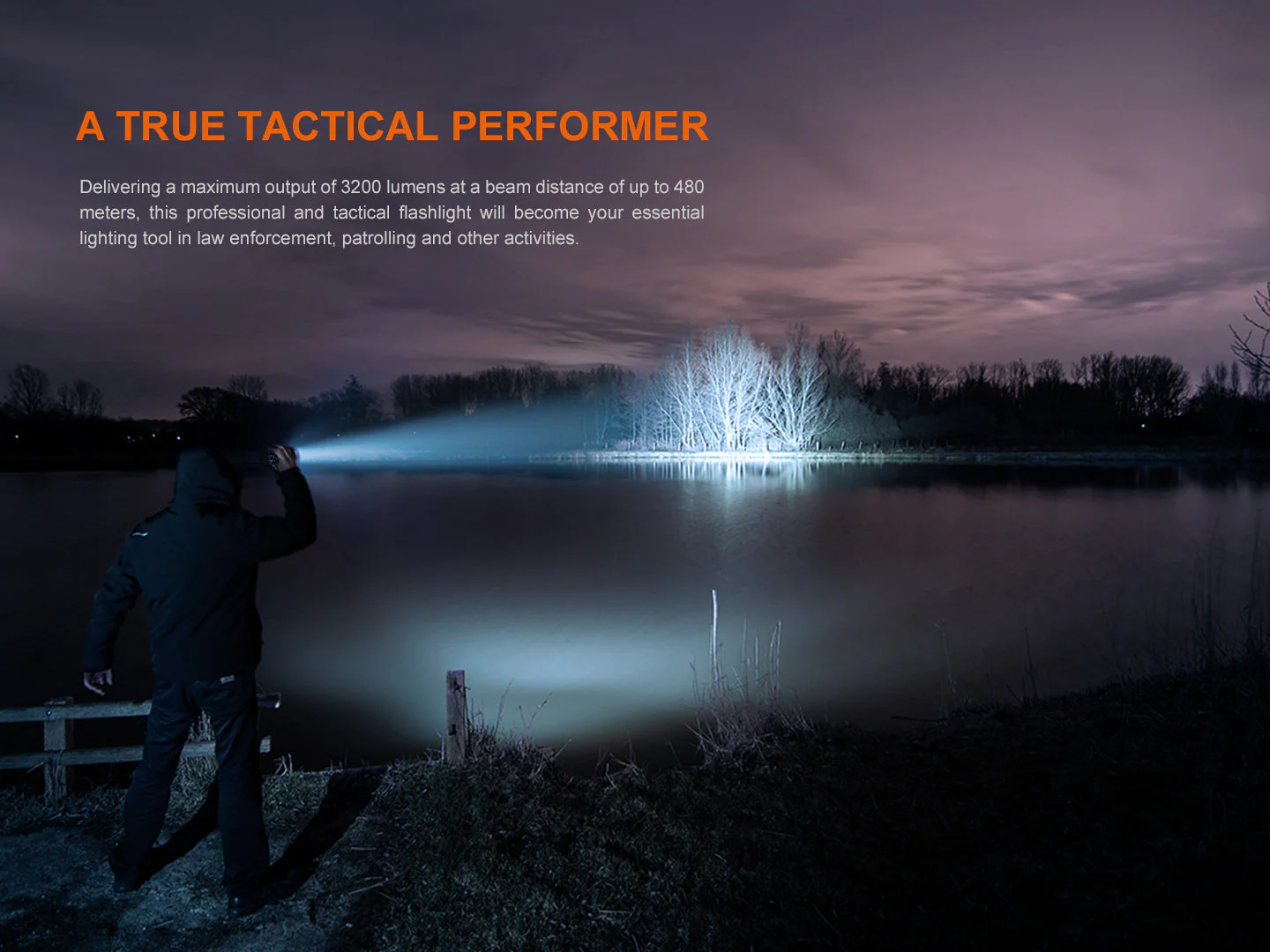 Fenix TK22R Rechargeable Tactical & Duty Flashlight -- OPEN BOX - Image 5