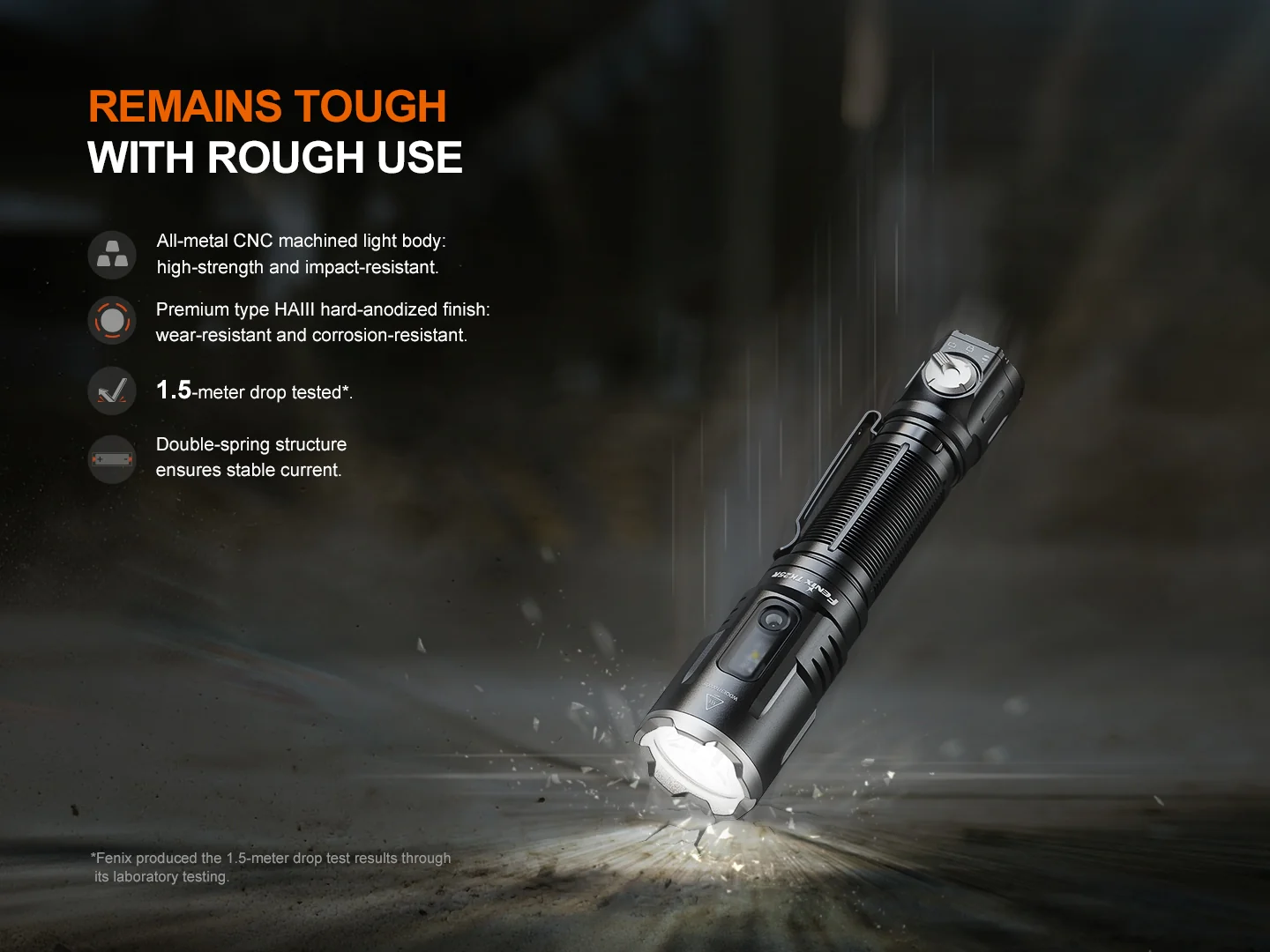 Fenix TK25R Tactical Flashlight with UV, Red, and Red/Blue Flash Options - Image 14
