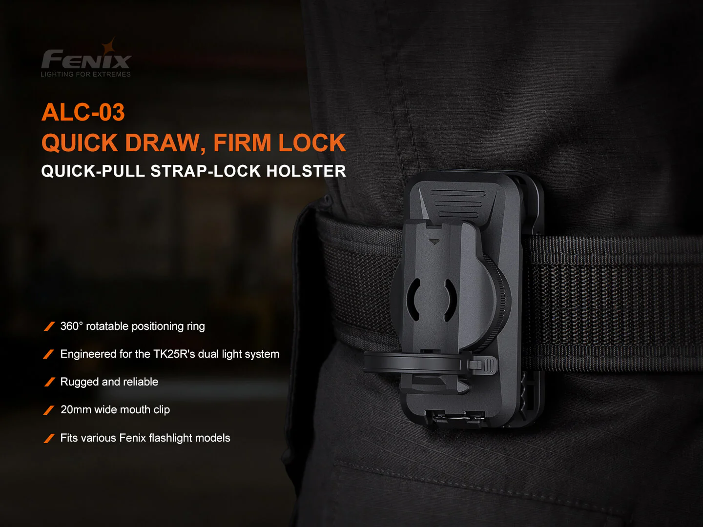 Fenix ALC-03 Quick Draw Rotating Holster - Image 3