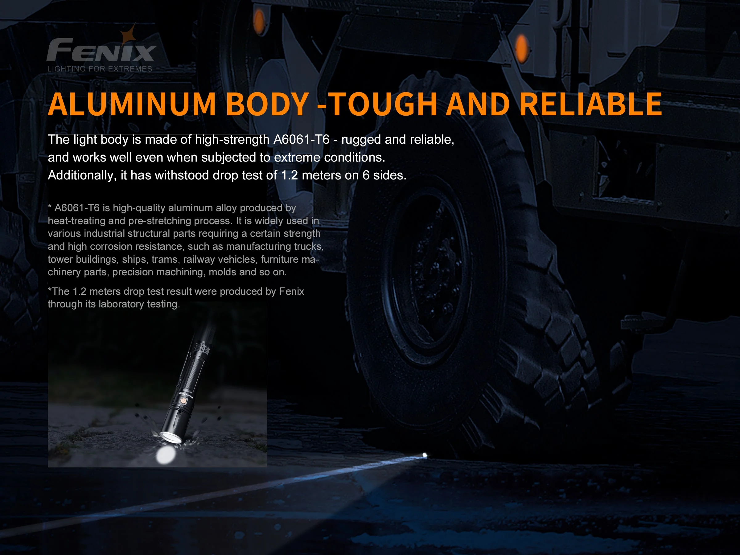 Fenix TK30 White Laser LED Flashlight - Image 11