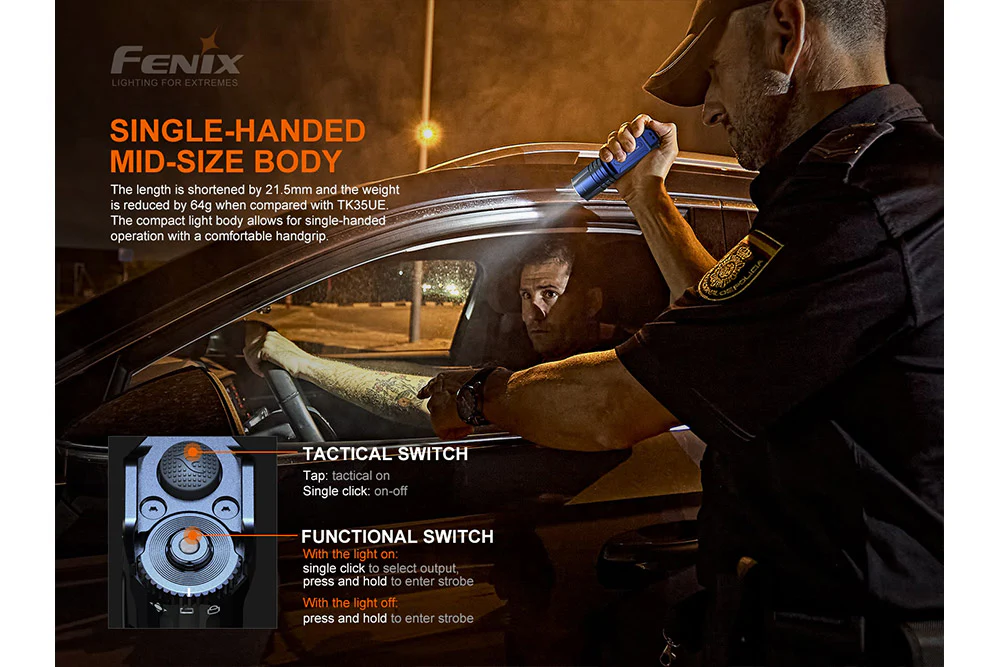 Fenix TK35UE V2.0 Flashlight - 5000 Lumens - Image 10