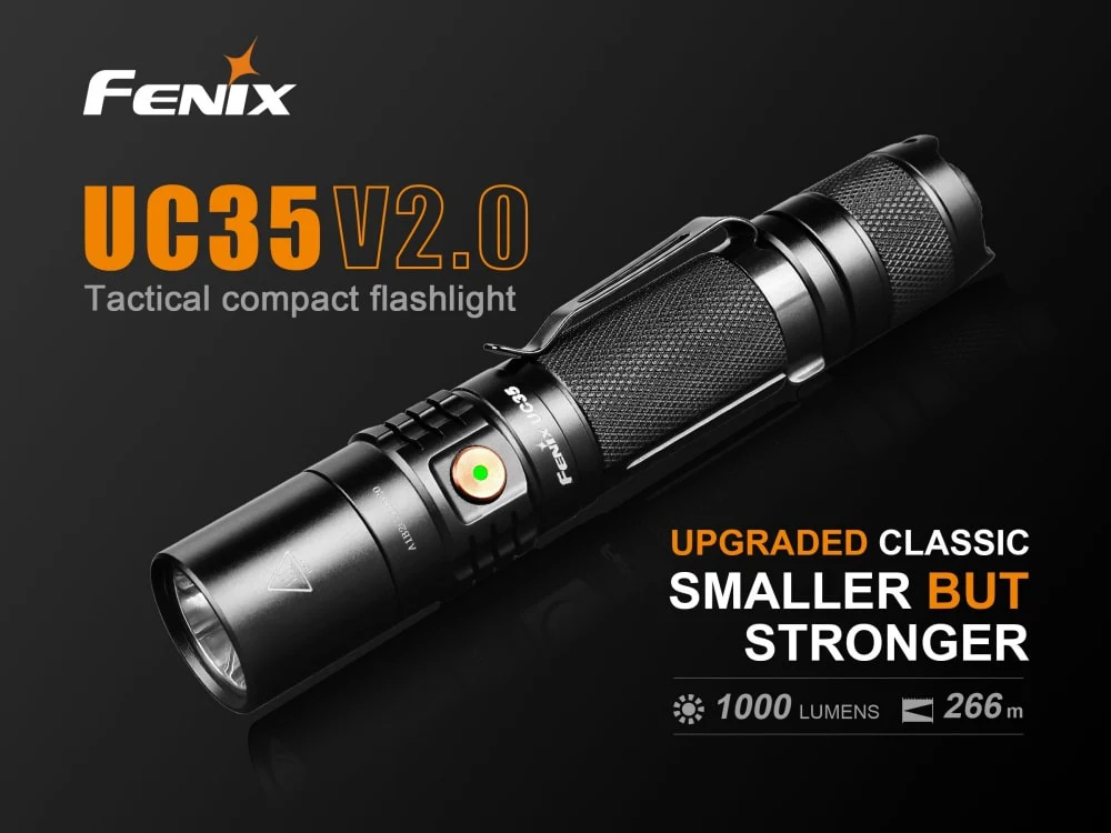 Fenix UC35 V2.0 LED Rechargeable EDC Flashlight - Image 3
