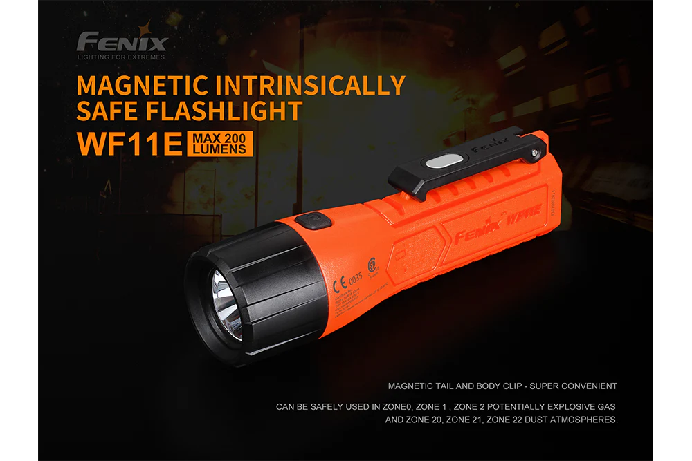 Fenix WF11E Intrinsically Safe Flashlight - Image 3