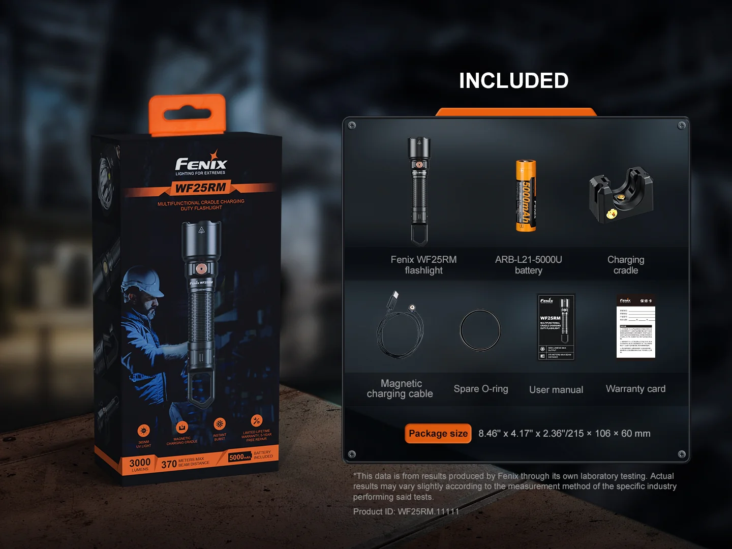 Fenix WF25RM Multifunctional Cradle Charging Duty Light - Image 22