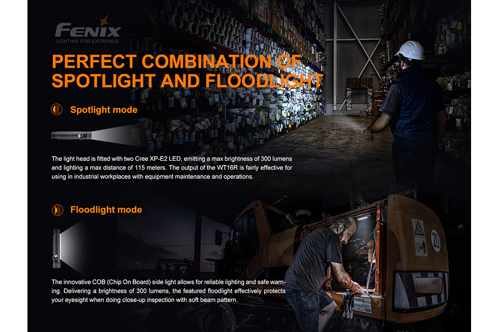 Fenix WT16R Rechargeable Work Light - Image 4