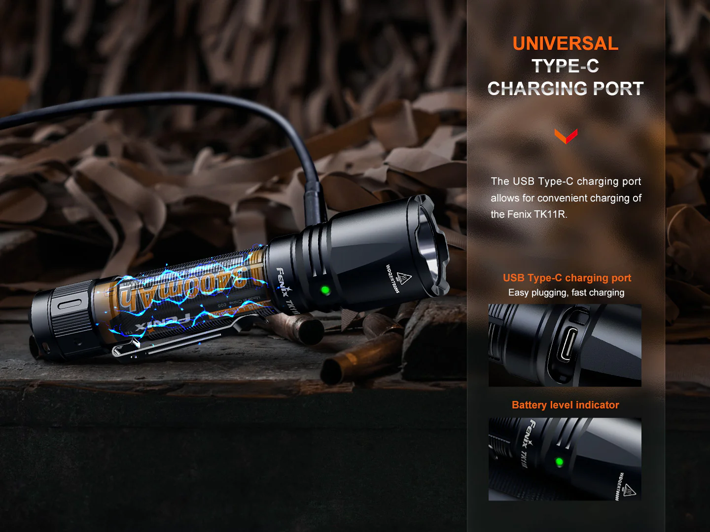 Fenix TK11R Compact Tactical Flashlight - Image 7