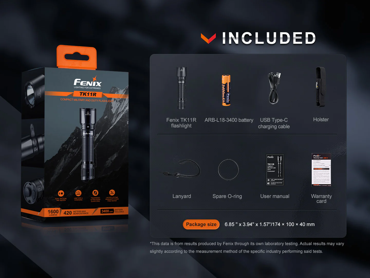 Fenix TK11R Compact Tactical Flashlight - Image 16